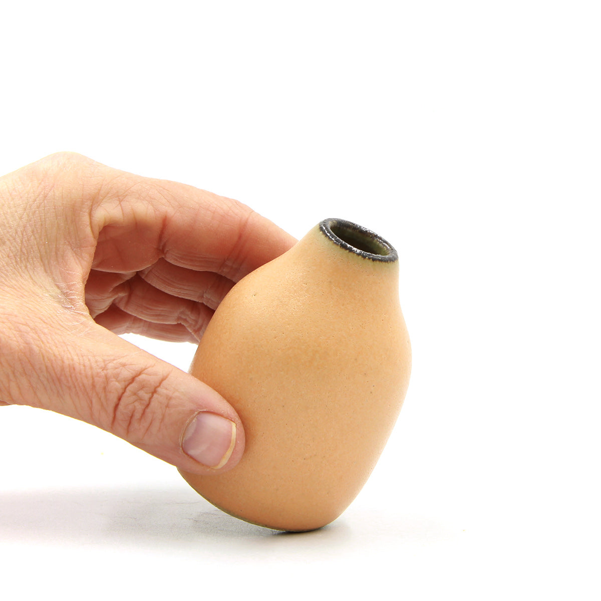 Dark Rim vase #1119 - ny farve