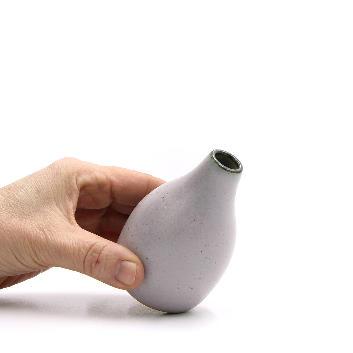 Dark Rim vase #864