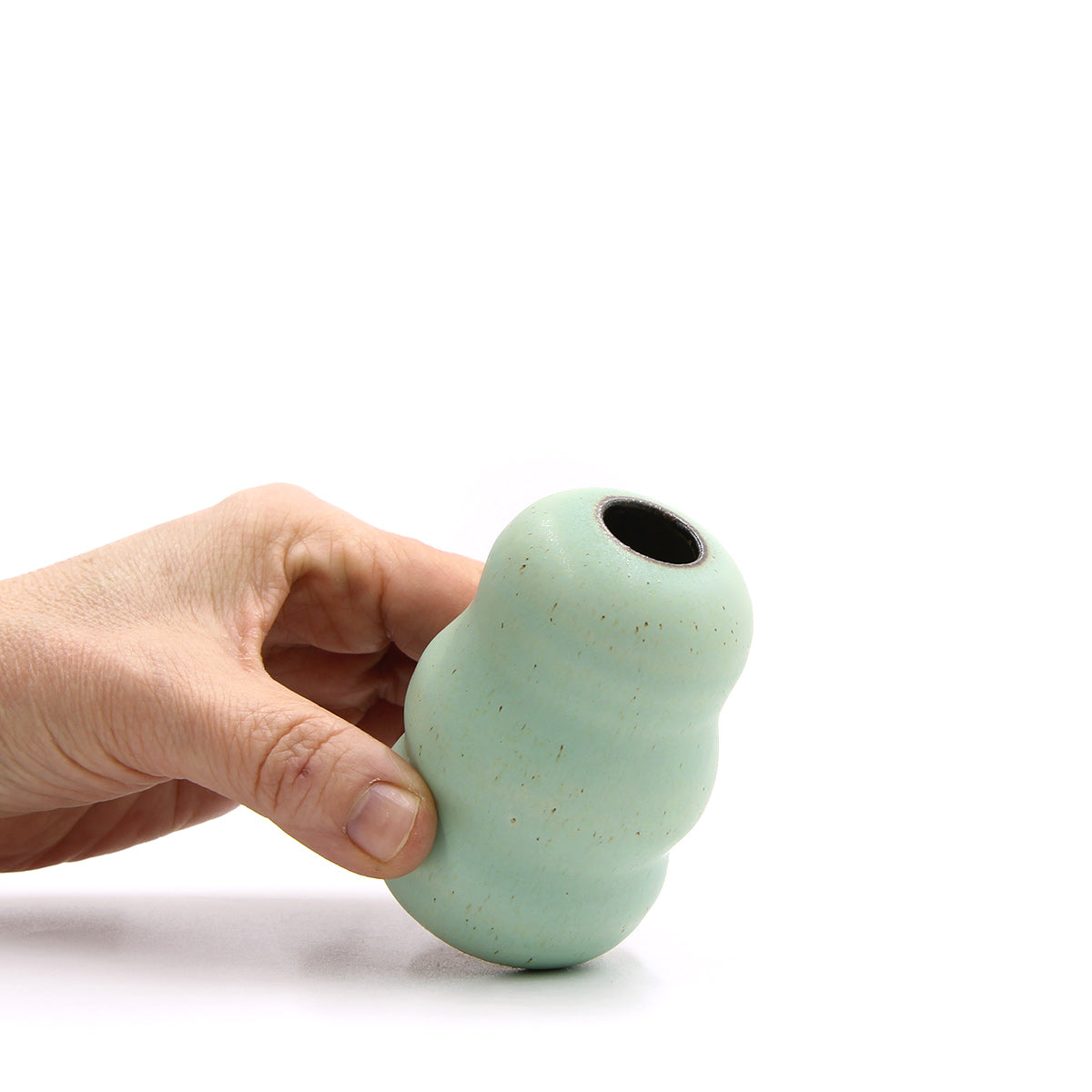 Dark Rim vase #891