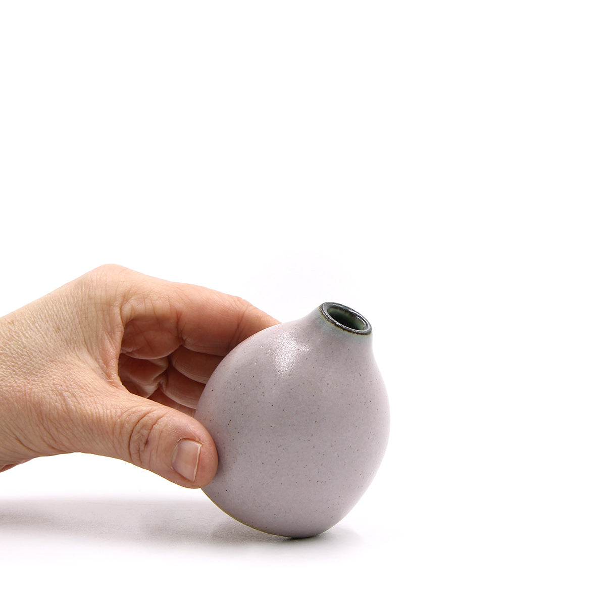 Dark Rim vase #898
