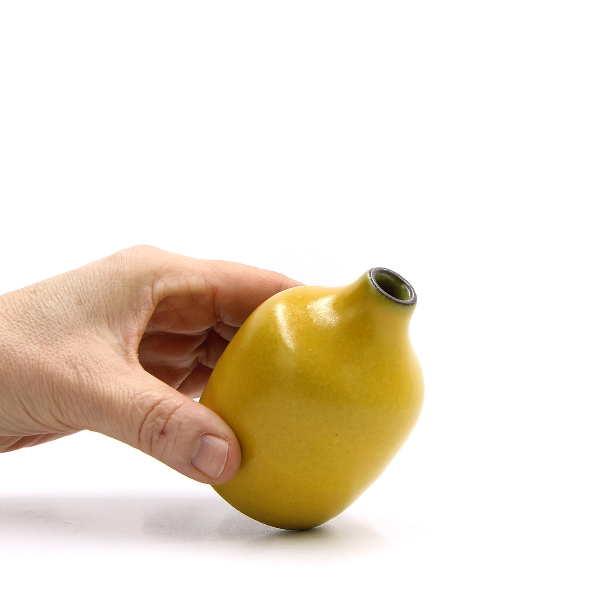Dark Rim vase #902