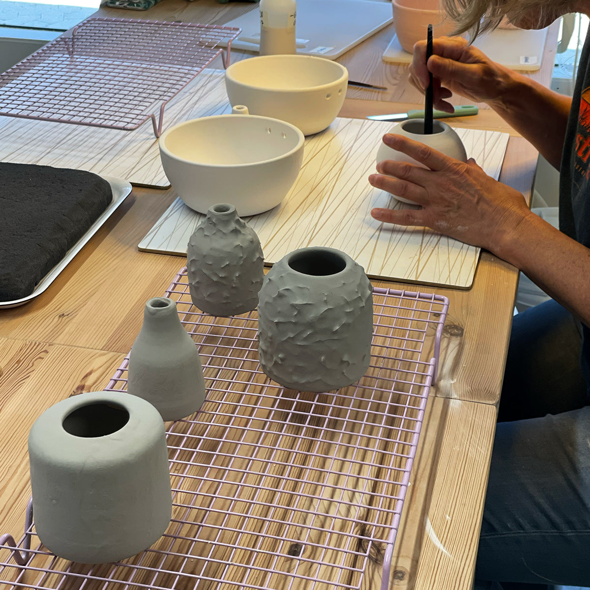 Glaseringshold — for dig der er på Åbent Værksted