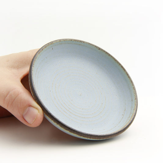 Dark Rim B1 flad skål cielo