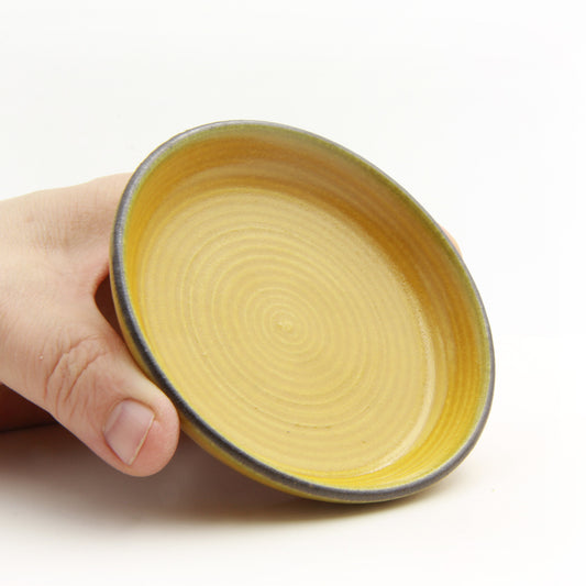 Dark Rim B1 flad skål sol