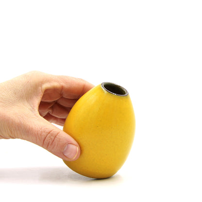 Dark Rim vase #1120