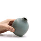 Dark Rim vase #833