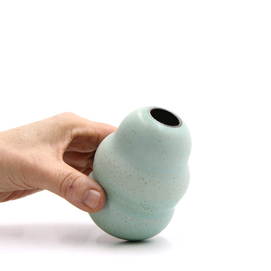 Dark Rim vase #914