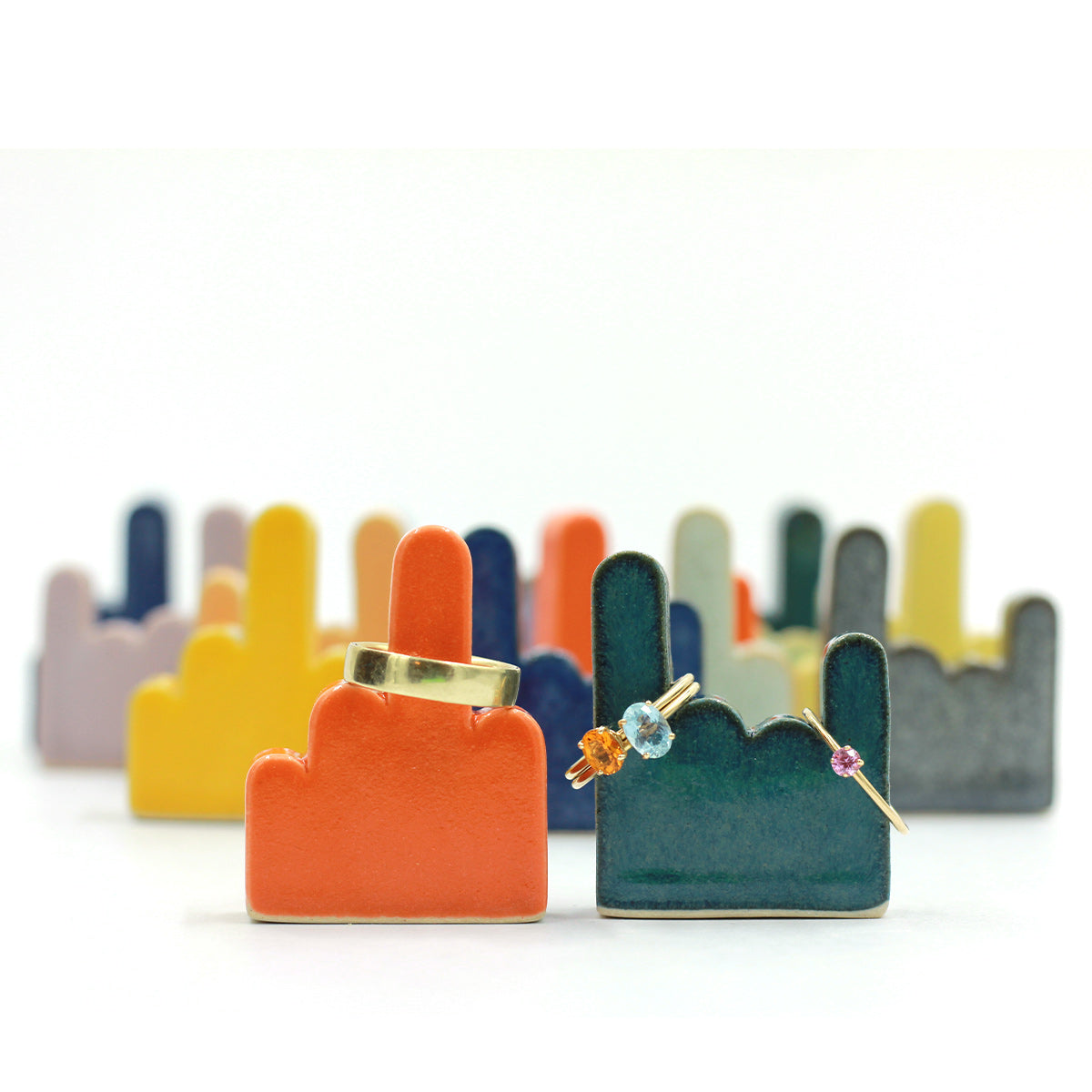 Digit Ringholder - Rock On - Mint