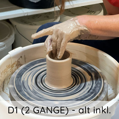 Drejekursus D1 (2 gange) – alt inkl.