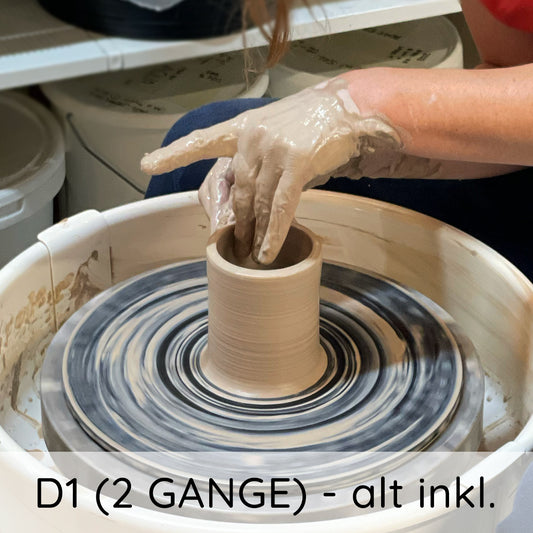 Drejekursus D1 (2 gange) – alt inkl.