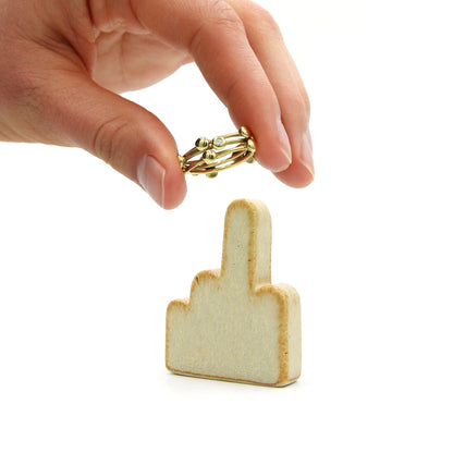 Digit Ringholder - Middle - Caramelo