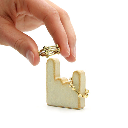 Digit Ringholder - Rock On - Caramelo