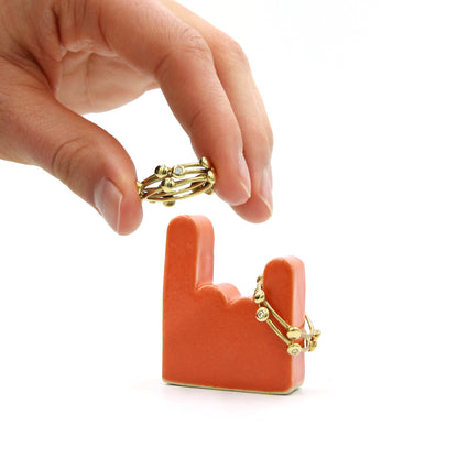 Digit Ringholder - Rock On - Orange